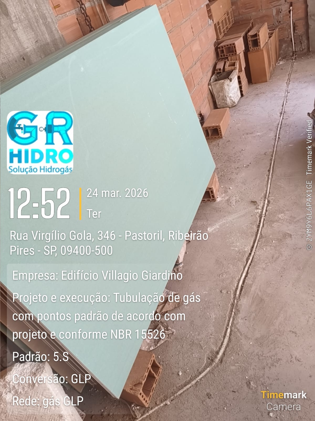 Instalação de Tubulação de Gás